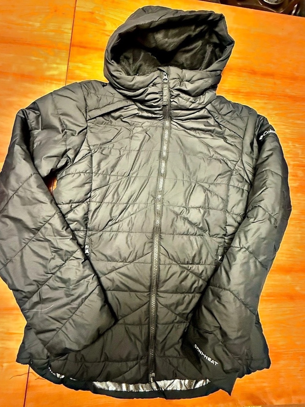 Columbia Morning Light II Hooded Jacket Black Medium